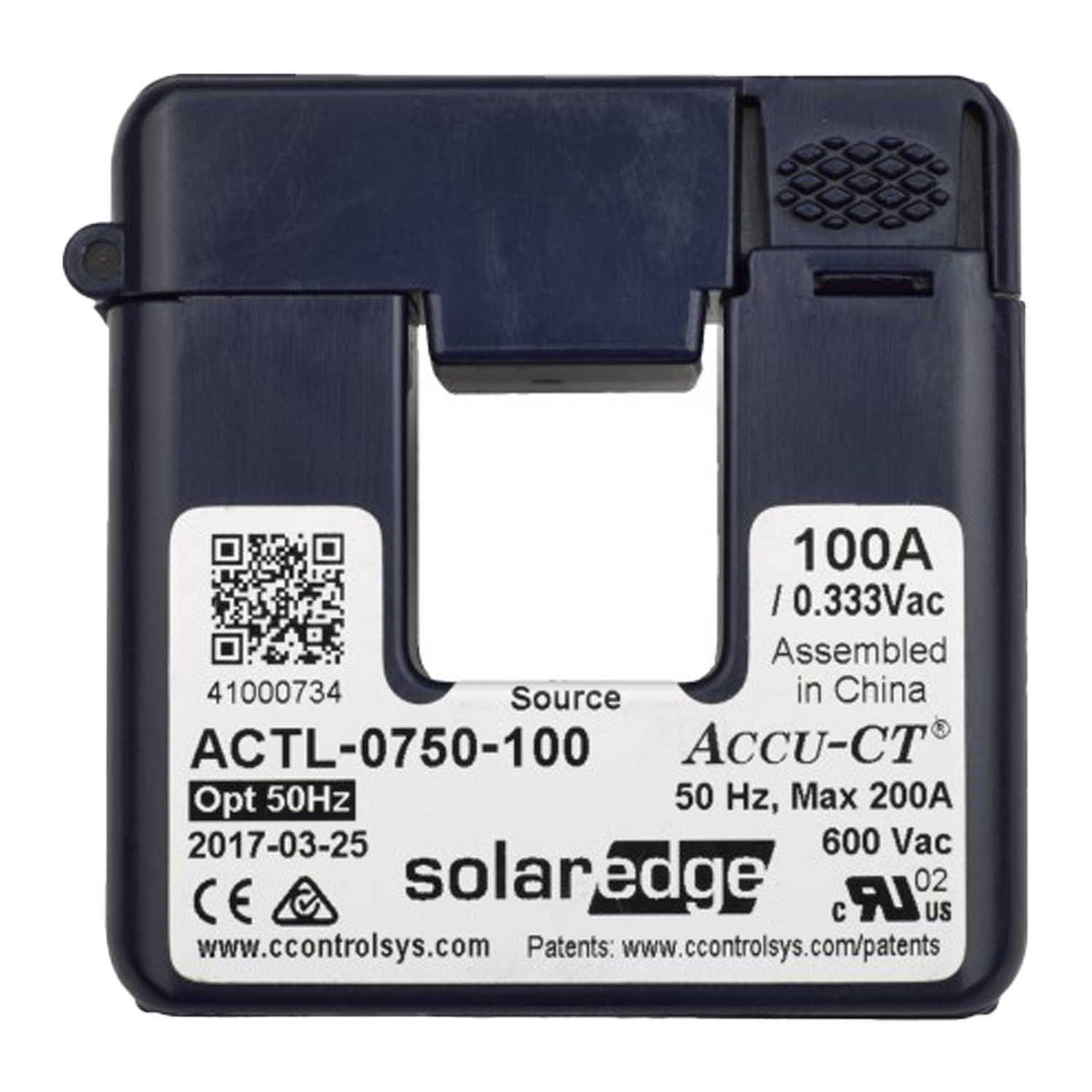 SOLAR EDGE 50A-100A Áramtranszformer