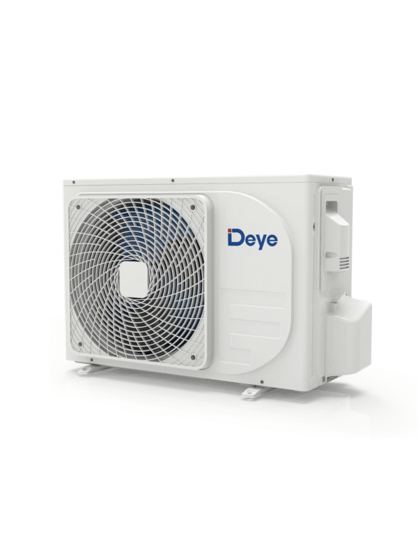DEYE DWGA21-ACDCBLW-12KR2(EU) 3,5 kW AC/DC (hálózatra csatlakoztatható/önálló) napelemes DC inverteres R32 monosplit fali kivitel beltéri+kültéri hűtés és fűtés - Image 2