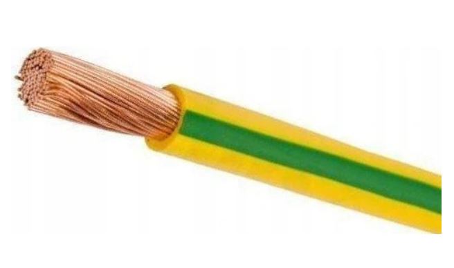 LGY 16mm2 750V sárga-zöld vezeték, sodrott huzal